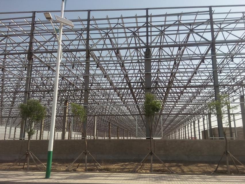 昆明汽车工业厂房网架